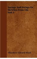 Sayings And Doings Or Sketches From Life - Vol.III