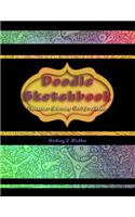 Doodle Sketchbook: Relaxation Colouring Book for Adults