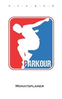 Parkour Logo Monatsplaner