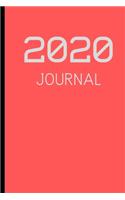 2020 Journal: 2020 Journal: A Keepsake Book for 2020.Record thoughts, moments..anything that springs to mind in the New Year and the new you! Size 6" x 9" .120 Li