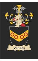 Vering: Vering Coat of Arms and Family Crest Notebook Journal (6 x 9 - 100 pages)