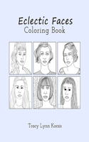 Eclectic Faces Coloring Book