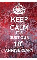 Keep Calm: It's Just Our 18th Anniversary