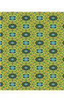 Designer Pattern Fancy School Composition Book 130 Pages
