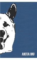 Akita Inu Lined Notebook: An Elegant Journal for Akita Owners(6 Pedigree Prints Dog Journals and Notebooks)