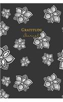 Gratitude Journal: Daily Gratitude Journal 52 Week Diary for a Happier You in One Minute a Day Grey Magnolias Floral