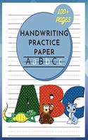 DJ Press Handwriting Practice Paper For Kids