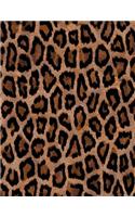 Leopard Print Notebook