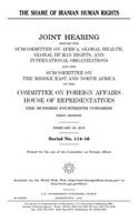 The shame of Iranian human rights