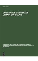 Croissance de l'espace urbain bordelais