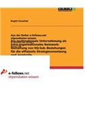multinationale Unternehmung als intra-organisationales Netzwerk: Gestaltung von HQ-Sub.-Beziehungen für die effiziente Strategieumsetzung und -kontrolle