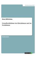 Grundbedürfnisse im Liberalismus und im Sozialismus