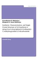 Synthesis, Characterization, and Single Crystal Structure of 4-(3-methoxy-4-(prop-2-yn-1-yloxy)phenyl)-2,6-dimethyl-1,4-dihydropyridine-3,5-dicarbonitrile: (English)