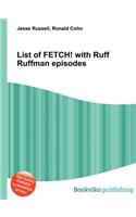 List of Fetch! with Ruff Ruffman Episodes