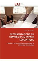 Repr�sentations Au Travers d''un Espace S�mantique: (Omn.Univ.Europ.)