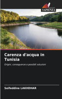 Carenza d'acqua in Tunisia