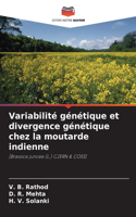 Variabilité génétique et divergence génétique chez la moutarde indienne