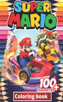 Super mario Coloring Book: +100 Illustrations, wonderful Jumbo Super mario Coloring Book For Kids Ages 3-7, 4-8, 8-10, 8-12, Fun, (Super mario Books For Kids)