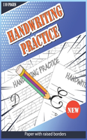Handwriting Practice Paper With Raised Borders
