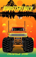 Monster Truck Coloring Book