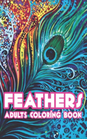 Feathers Adults Coloring Book