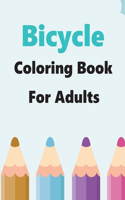 Bicycle Coloring Book For Adults