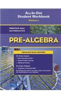 Pre-Algebra All-In-One Student Workbook: Version A: (Prentice Hall Mathematics)