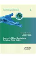 Control of Fluid-Containing Rotating Rigid Bodies