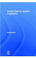 Social Class in Applied Linguistics