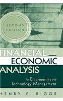 Financial and Economic Analysis for Engineering and Technology Management