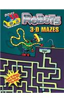3-D Mazes--Robots