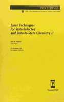 Laser Techniques For State Selected State To S