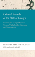 Colonial Records of the State of Georgia