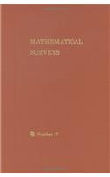 Mathematical Surveys: (Mathematical Surveys and Monographs)