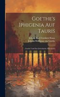 Goethe's Iphigenia auf Tauris