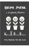 Garden Journal and Logbook Planner