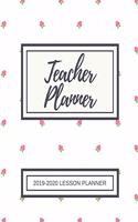 Lesson Planner for Teachers: Weekly and Monthly Teacher Planner - Academic Year Lesson Plan and Record Book with Floral Cover (July through June)