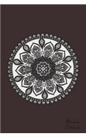 Mandala Notebook: energetic space for your notes and thoughts (version 12)