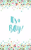 It's a Boy: Baby Shower Guest Book Sign In/Guest Registry with Gift Log