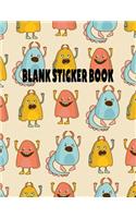 Blank Sticker Book