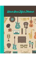 Blank Sheet Music Notebook