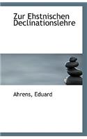 Zur Ehstnischen Declinationslehre: (English)