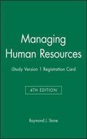 Managing Human Resources 4e iStudy Version 1 Registration Card