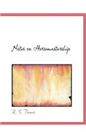 Notes on Horsemastership