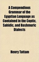 A Compendious Grammar of the Egyptian Language as Contained in the Coptic, Sahidic, and Bashmuric Dialects