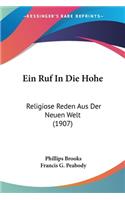 Ein Ruf In Die Hohe