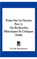 Traite Sur La Vaccine Part 2