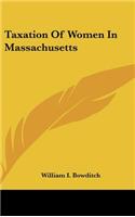 Taxation of Women in Massachusetts