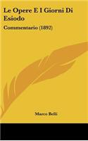 Le Opere E I Giorni Di Esiodo