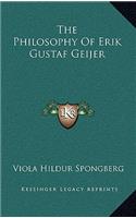 The Philosophy of Erik Gustaf Geijer
